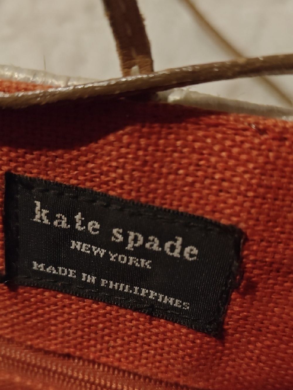 Kate Spade Cabo Natural Straw Floral Bag - Picture 9 of 14